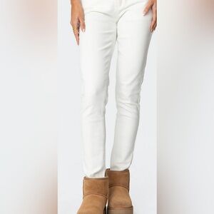PacSun Cream Lace-Up Jeans